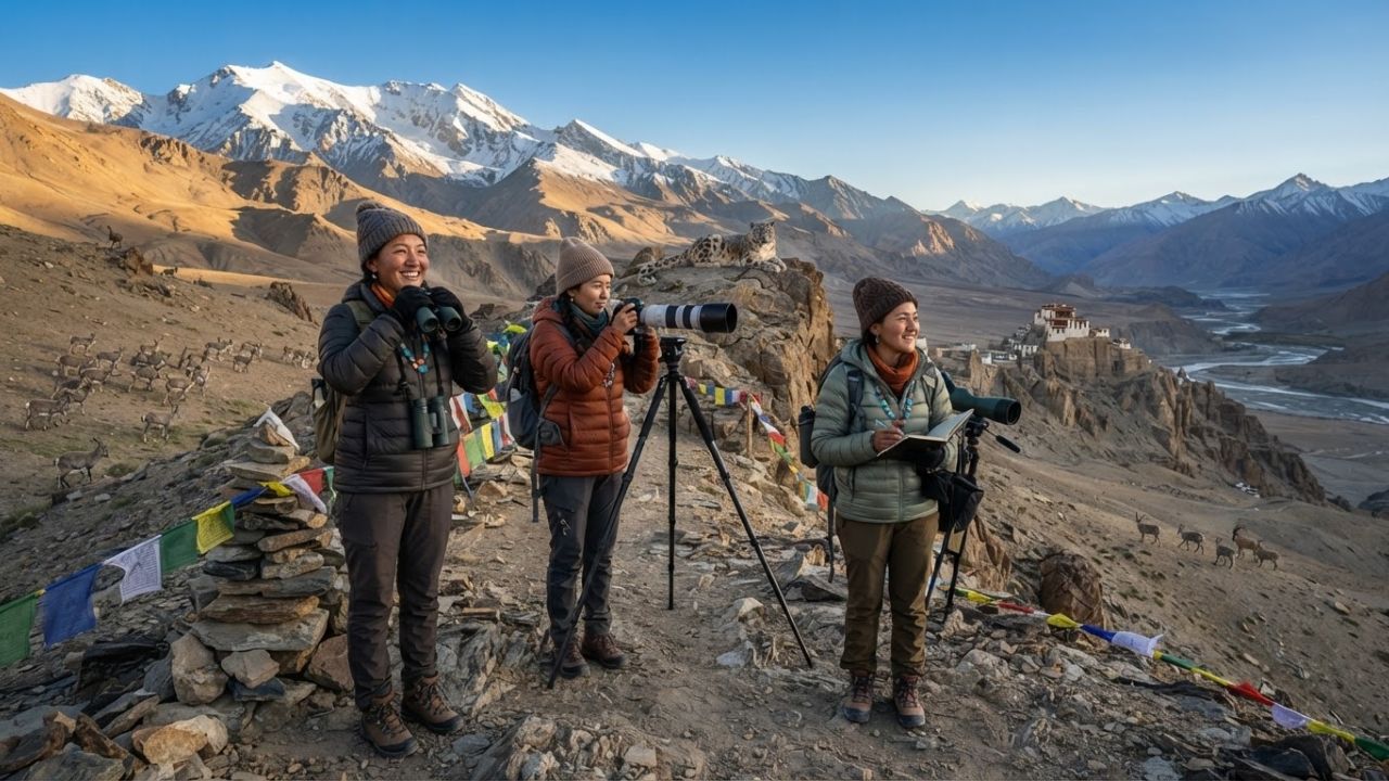 Ladakh High-Altitude Wildlife Safari: Snow Leopard Debut