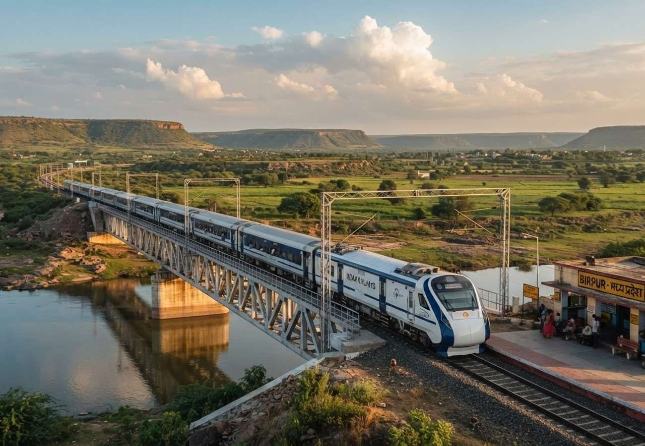 Madhya Pradesh Expands Gwalior-Chambal Rail Network with New Birpur Gateway in 2026