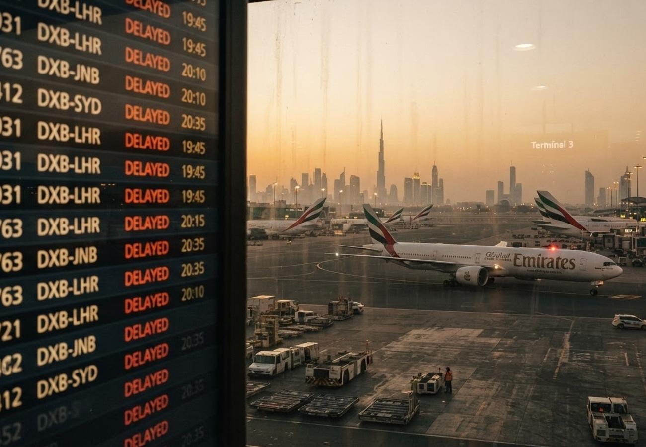 Middle East Aviation Crisis 2026: 611 Delays and 66 Cancellations Hit Dubai and Gulf Hubs