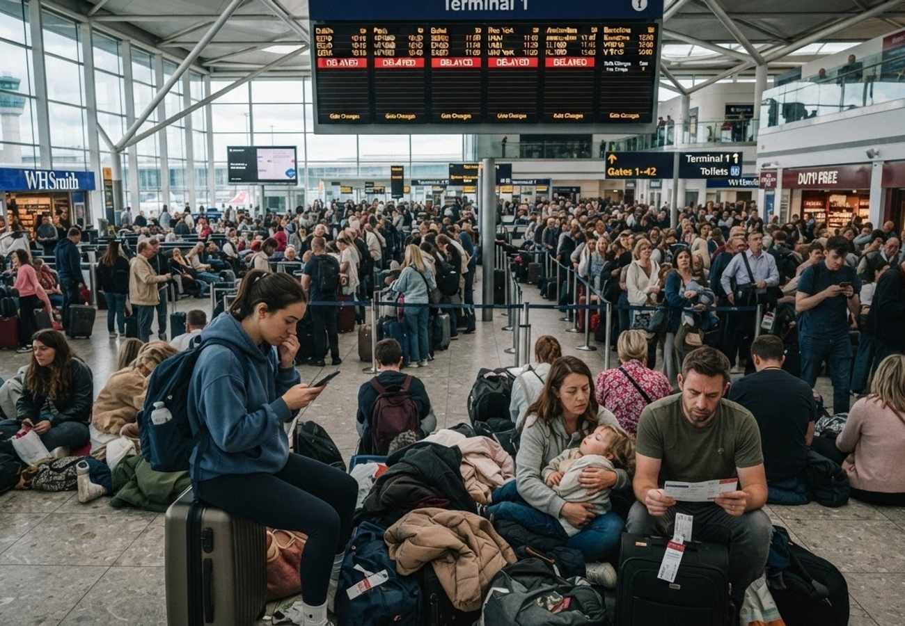 Manchester Airport Operational Collapse: Over 50 Flights Delayed and Cancellations Hit UK Hub 2026
