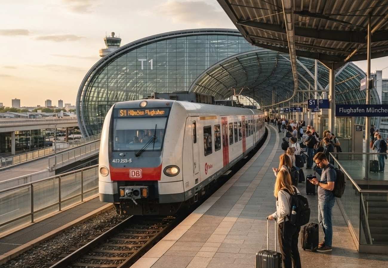 Munich Airport S-Bahn Guide 2026: S1 vs S8 Routes, Ticket Prices, and Transit Tips