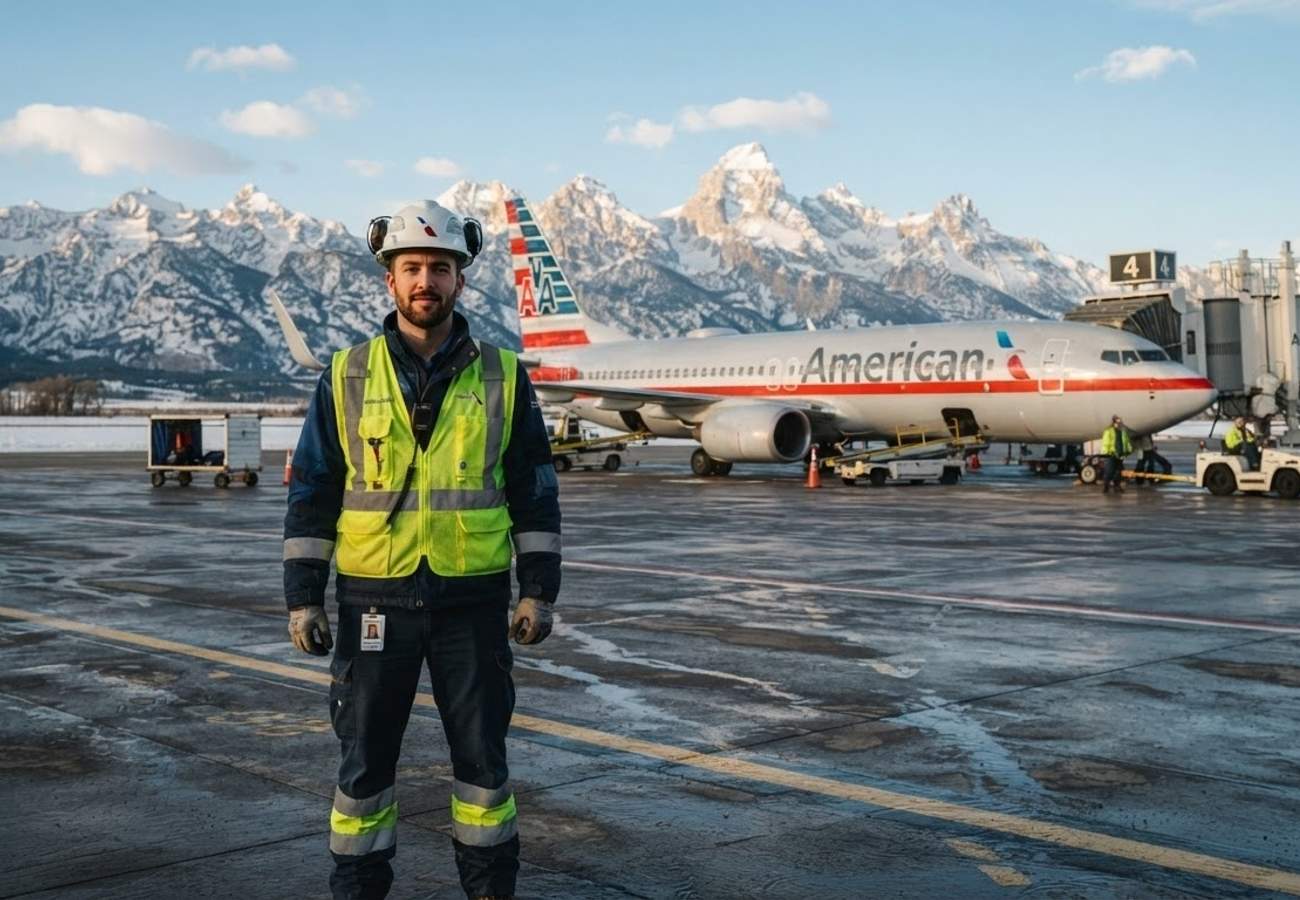 American Airlines Names Jackson Hole Ramp Agent Safety Champion for National Aviation Day 2026