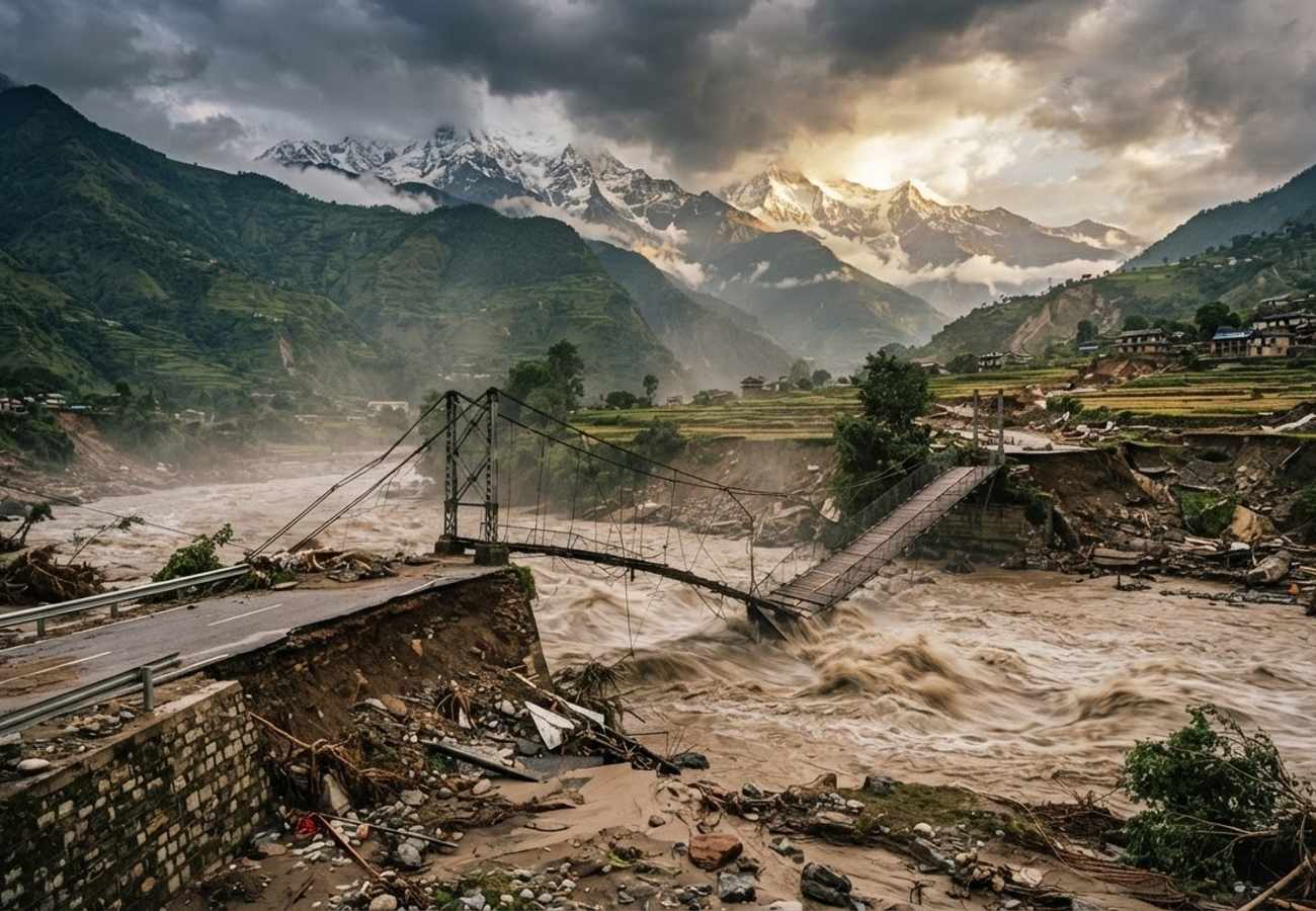 Nepal Travel Alert 2026: Himalayan Floods Disrupt Rasuwa District and China Border Routes