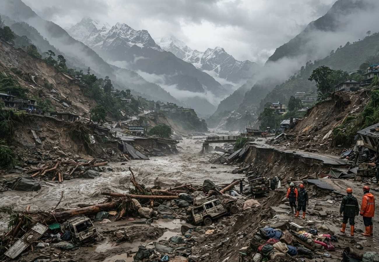Nepal Travel Alert 2026: Rasuwa Flash Floods Cut Off Langtang Trek and Tibet Border Route