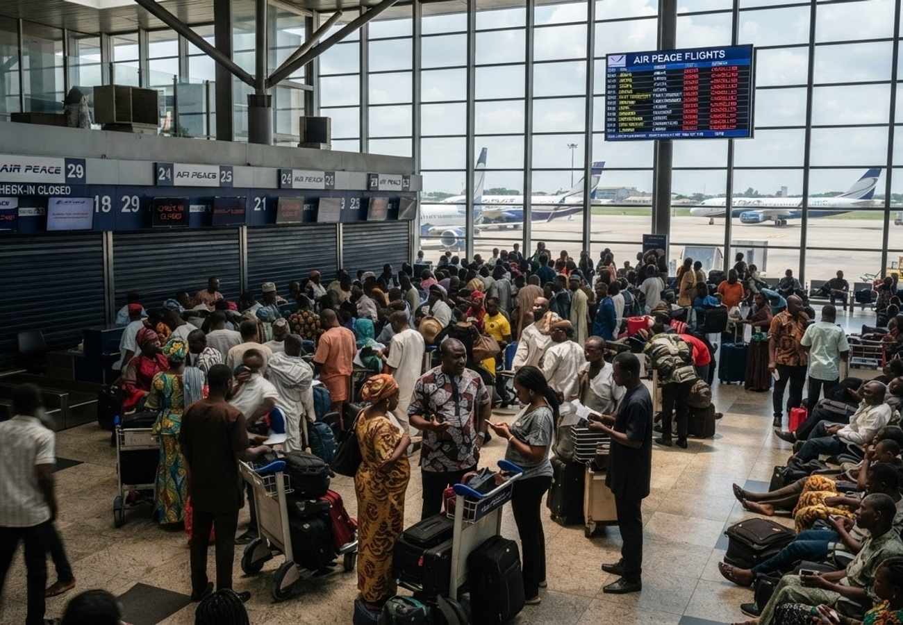 Air Peace Flights Halted in Lagos and Abuja 2026 Amid Aviation Union Labour Dispute
