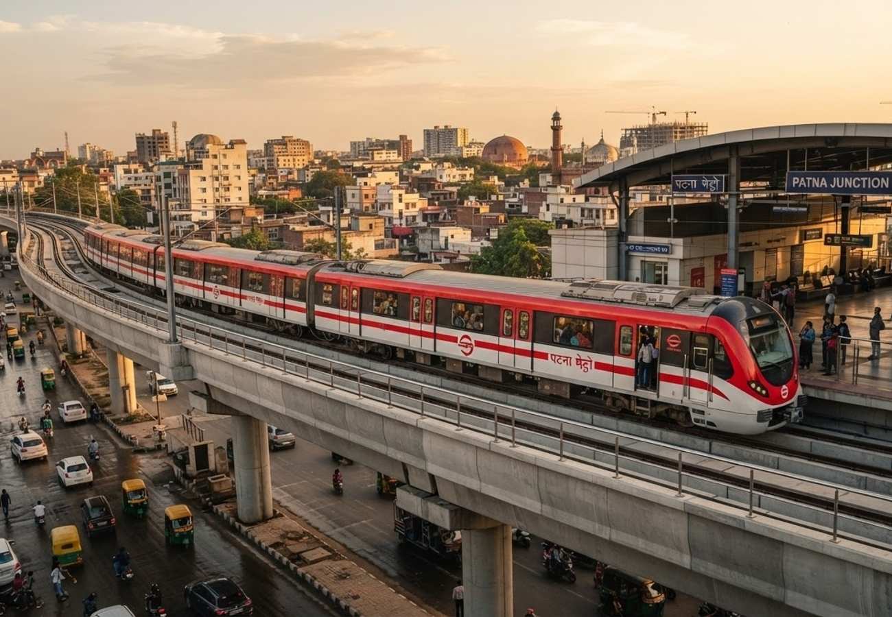 Patna Metro Expands Capacity with New Six-Coach Trains for Red Line Expansion in 2026