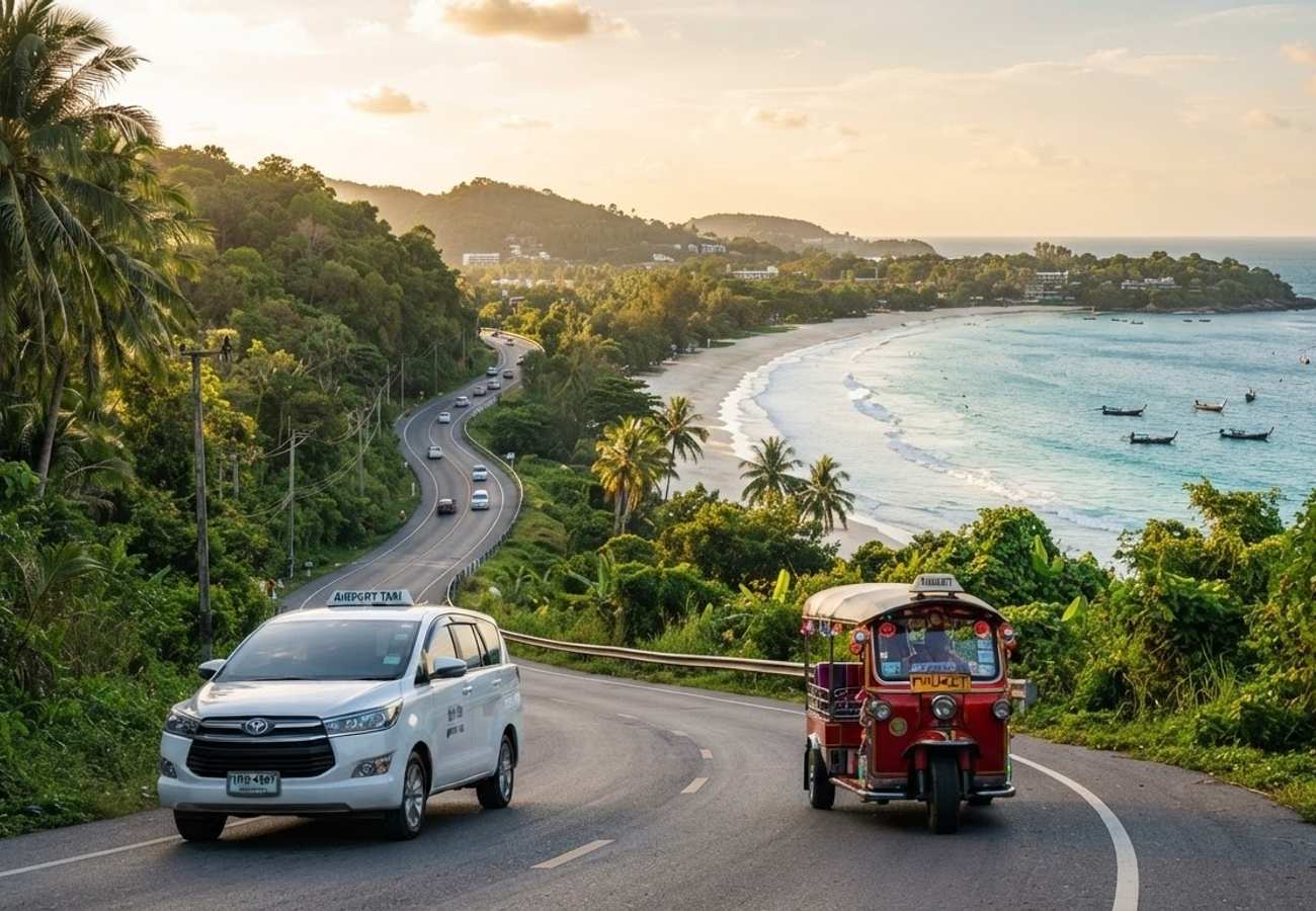 Phuket International Airport to Karon Beach Transit Guide: Taxi, Grab, and Smart Bus Rates 2026
