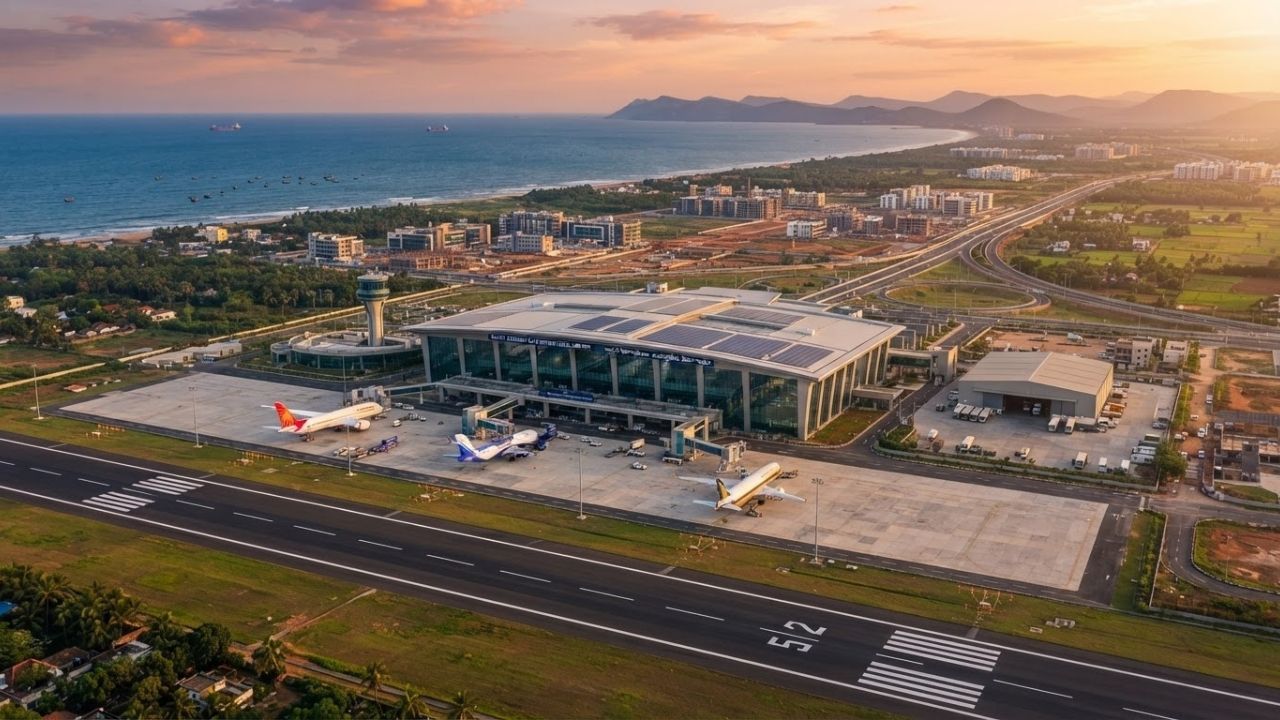 PM Modi Opens Alluri Sitarama Raju International Airport to Link Andhra Pradesh with Southeast Asia