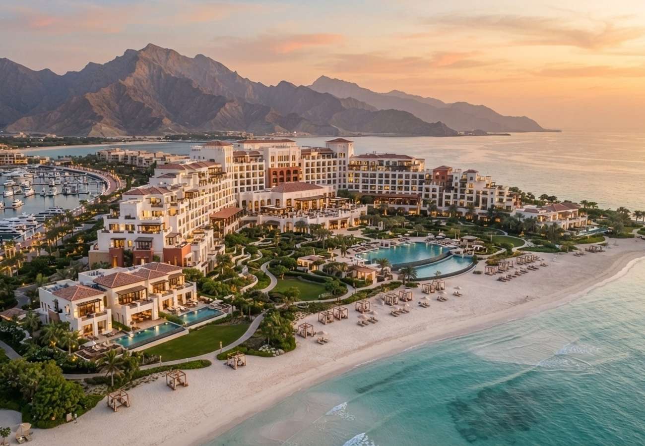 Luxury beachfront resort Rixos Al Mairid in Ras Al Khaimah