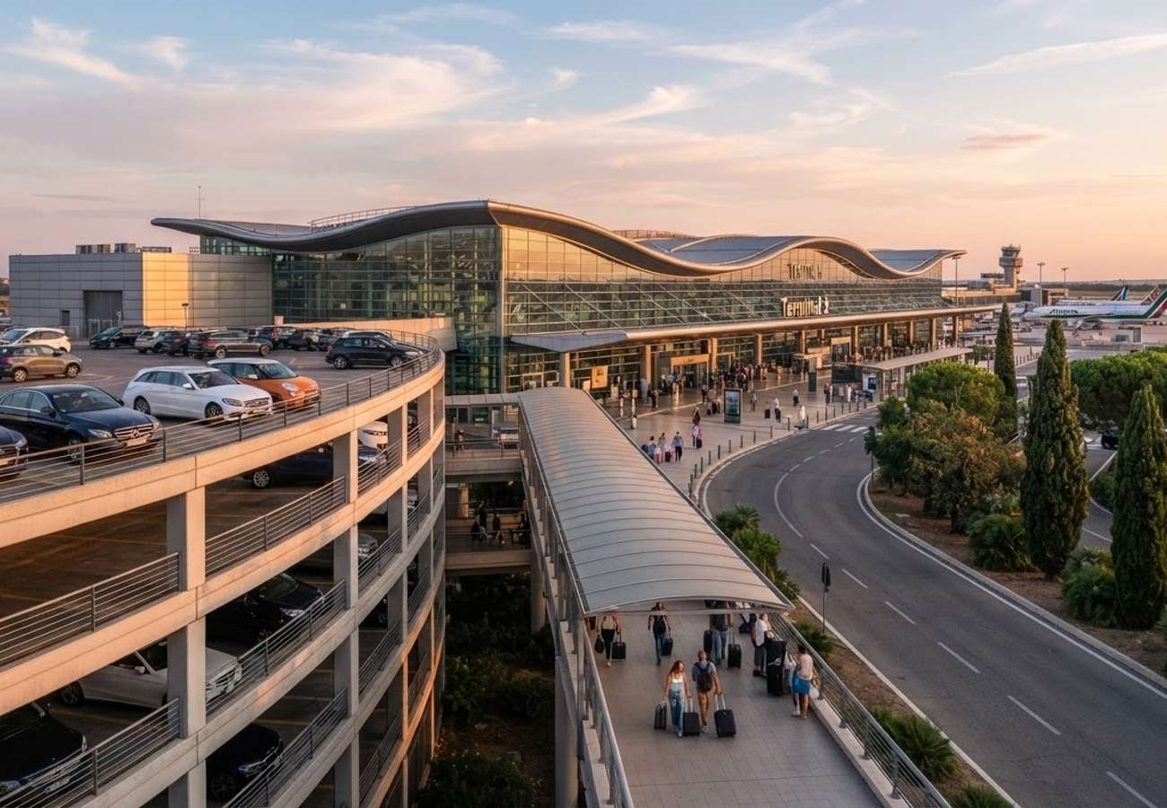 Rome Fiumicino Airport Parking Guide 2026: Comparing Official and Private Lot Costs
