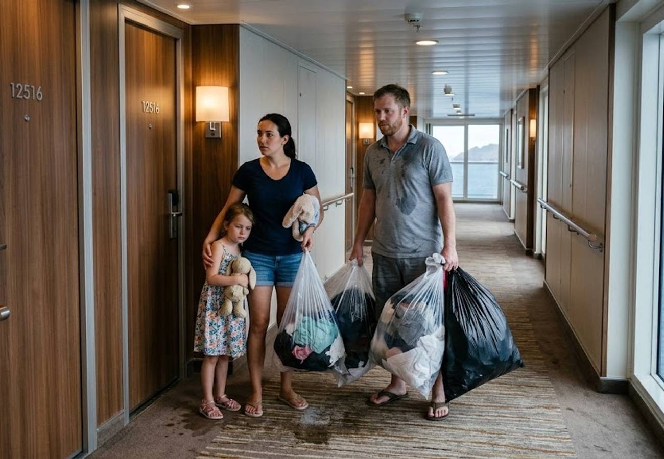 Royal Caribbean's Allure of the Seas Sails On After Viral Deck 12 Cabin Flood Incident on July 28