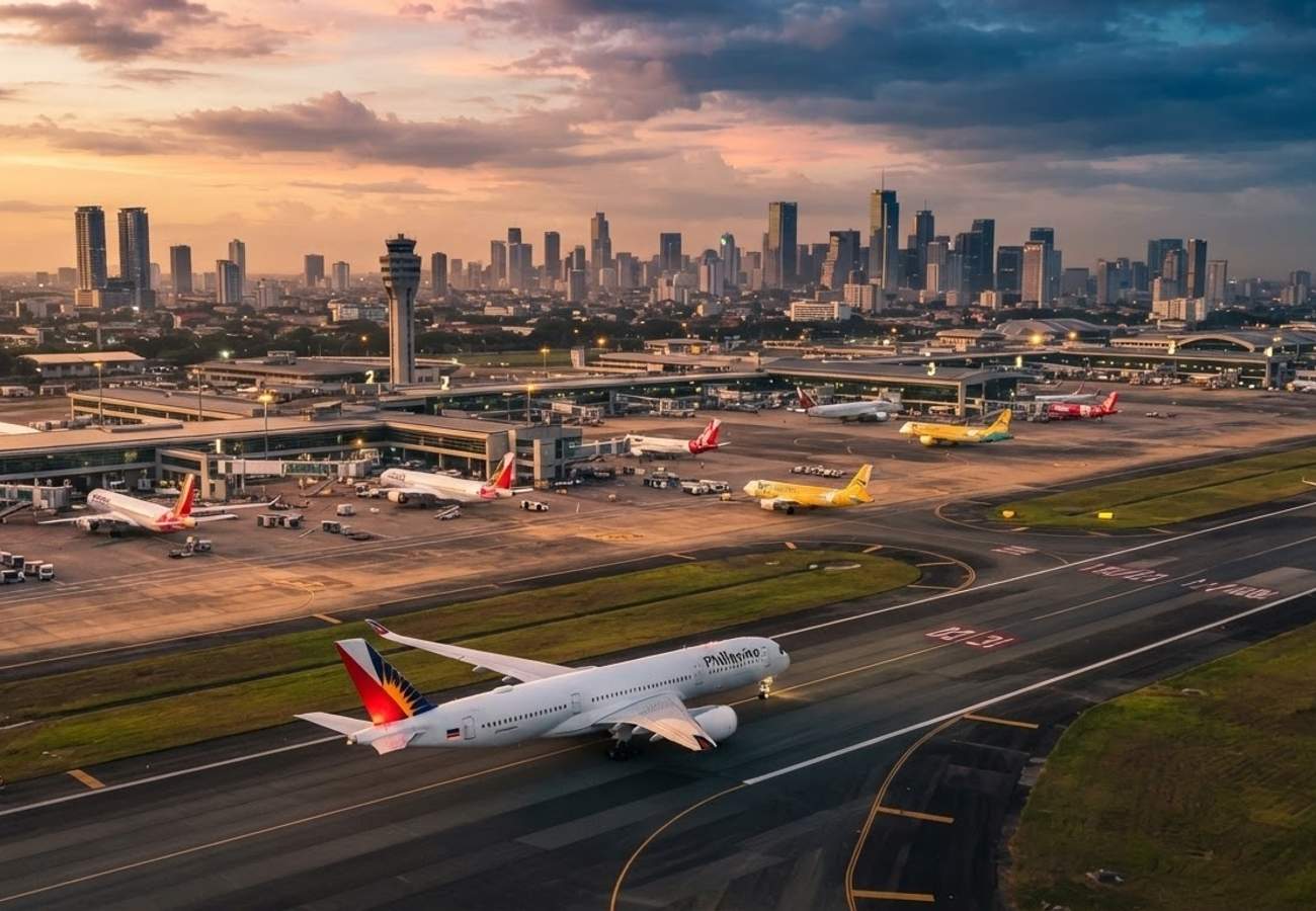 Ninoy Aquino International Airport terminal view