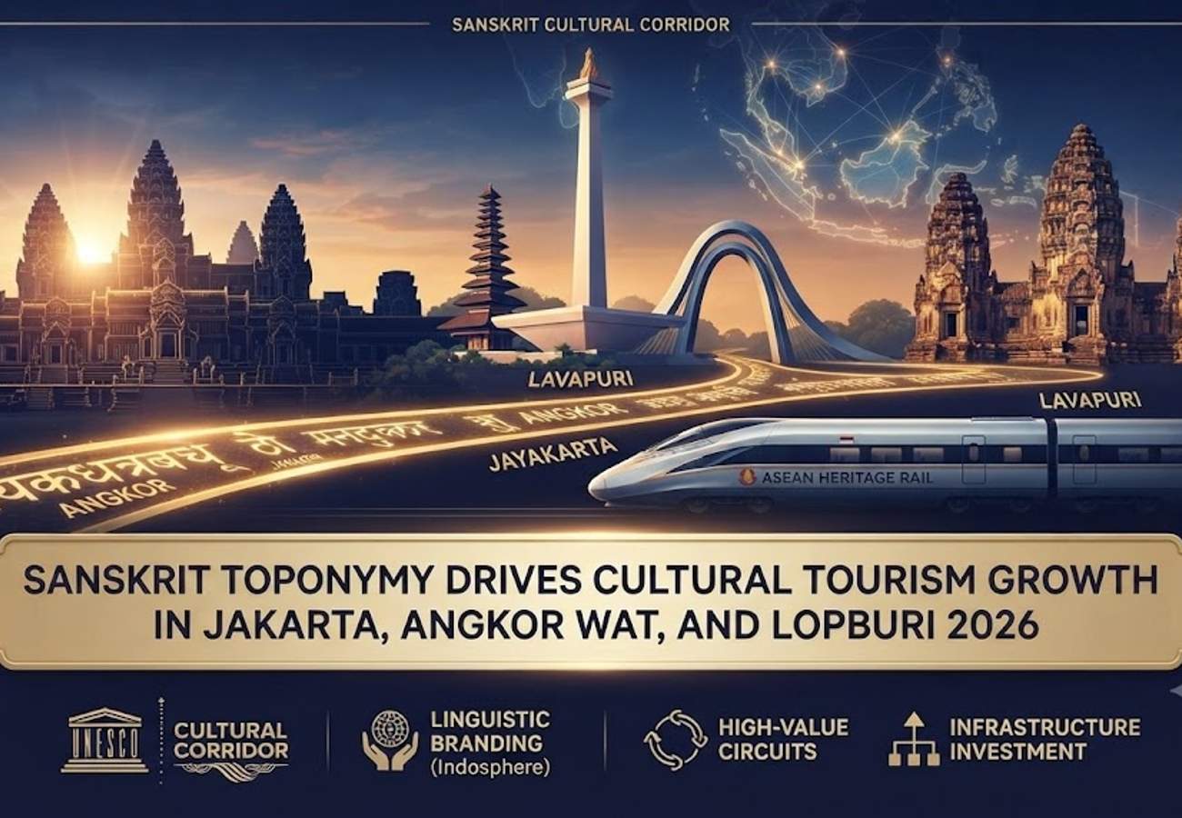 Sanskrit Toponymy Drives Cultural Tourism Growth in Jakarta, Angkor Wat, and Lopburi 2026