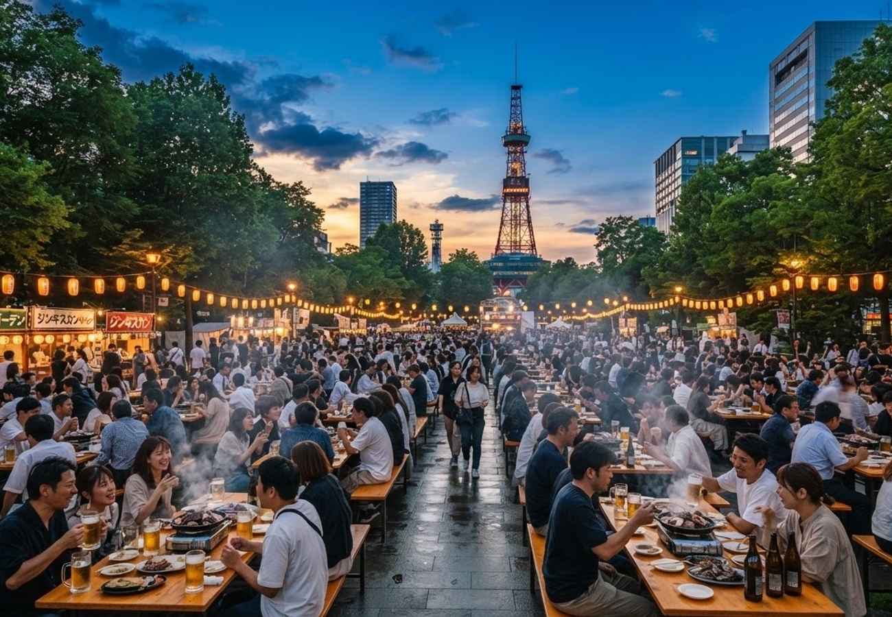 Sapporo Summer Festival 2026: Odori Park Beer Garden and Hokkai Bon Odori Guide