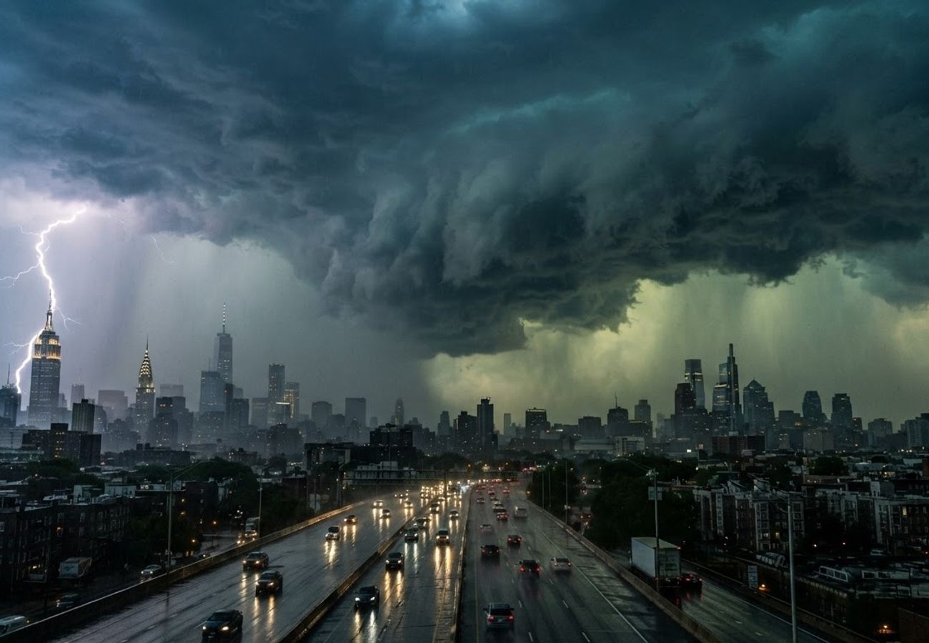 Severe Weather Disrupts Philadelphia and New York Travel: 38 Million Under Threat in August 2026
