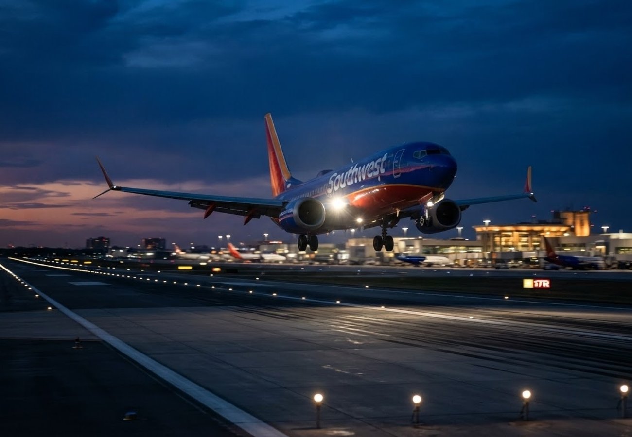 Boeing 737 MAX 8 aircraft on runway