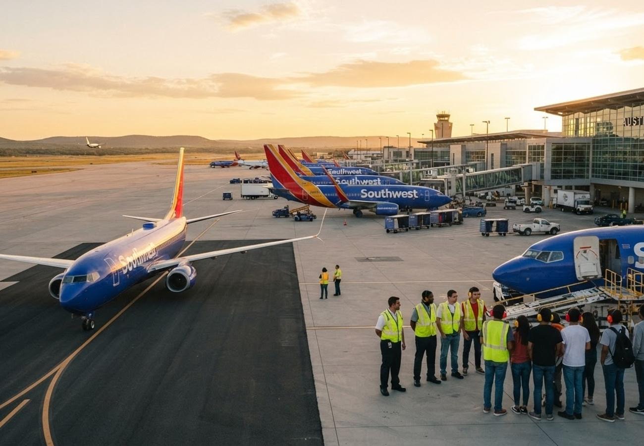 Southwest Airlines and Austin Bergstrom International Airport Launch Aviation Talent Pipeline for 2026
