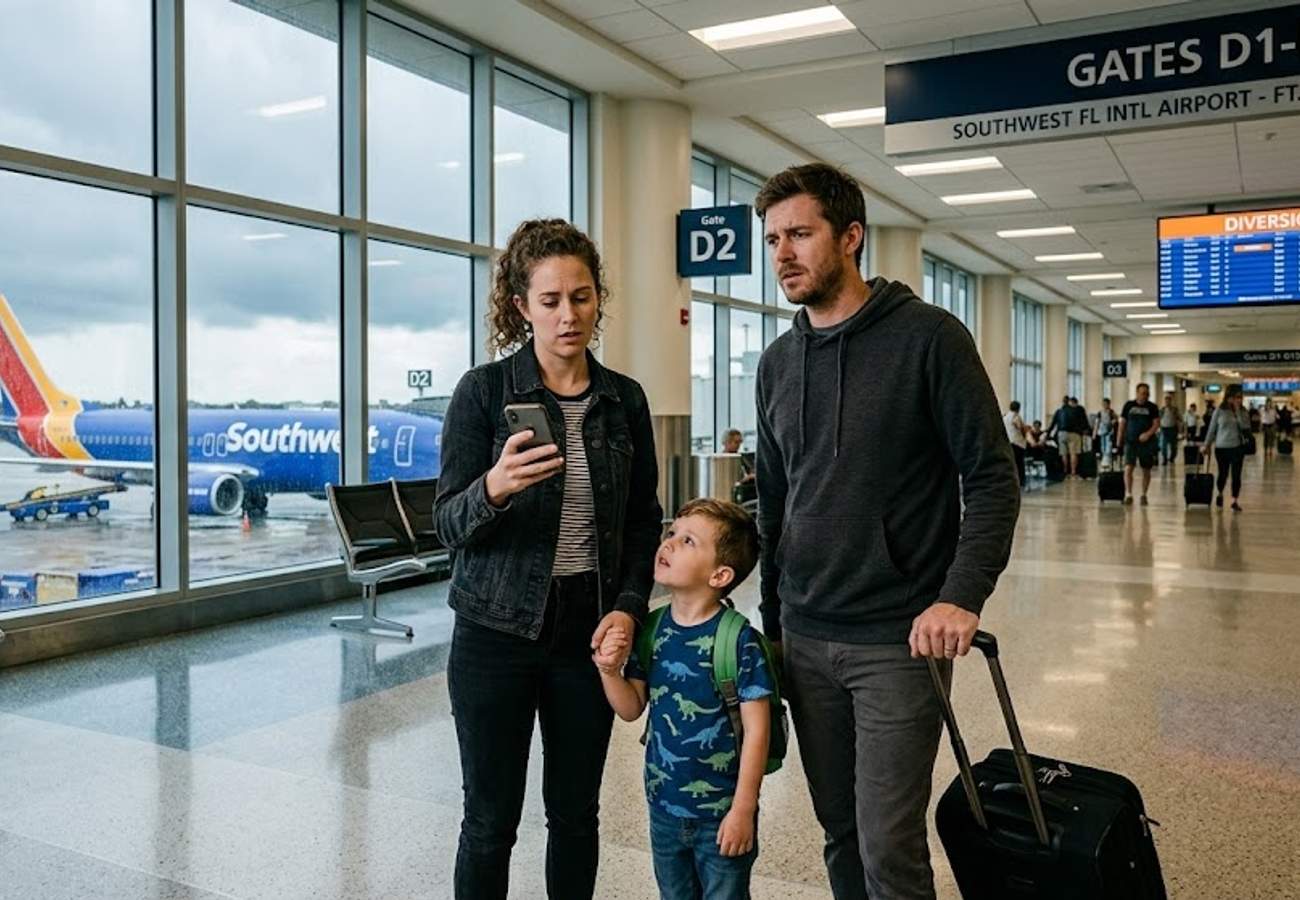 Southwest Airlines Flight WN650 Boeing 737 MAX 8 Diverts to Fort Myers After Unexpected Route Change on Louisville to Tampa Service July 30 2026