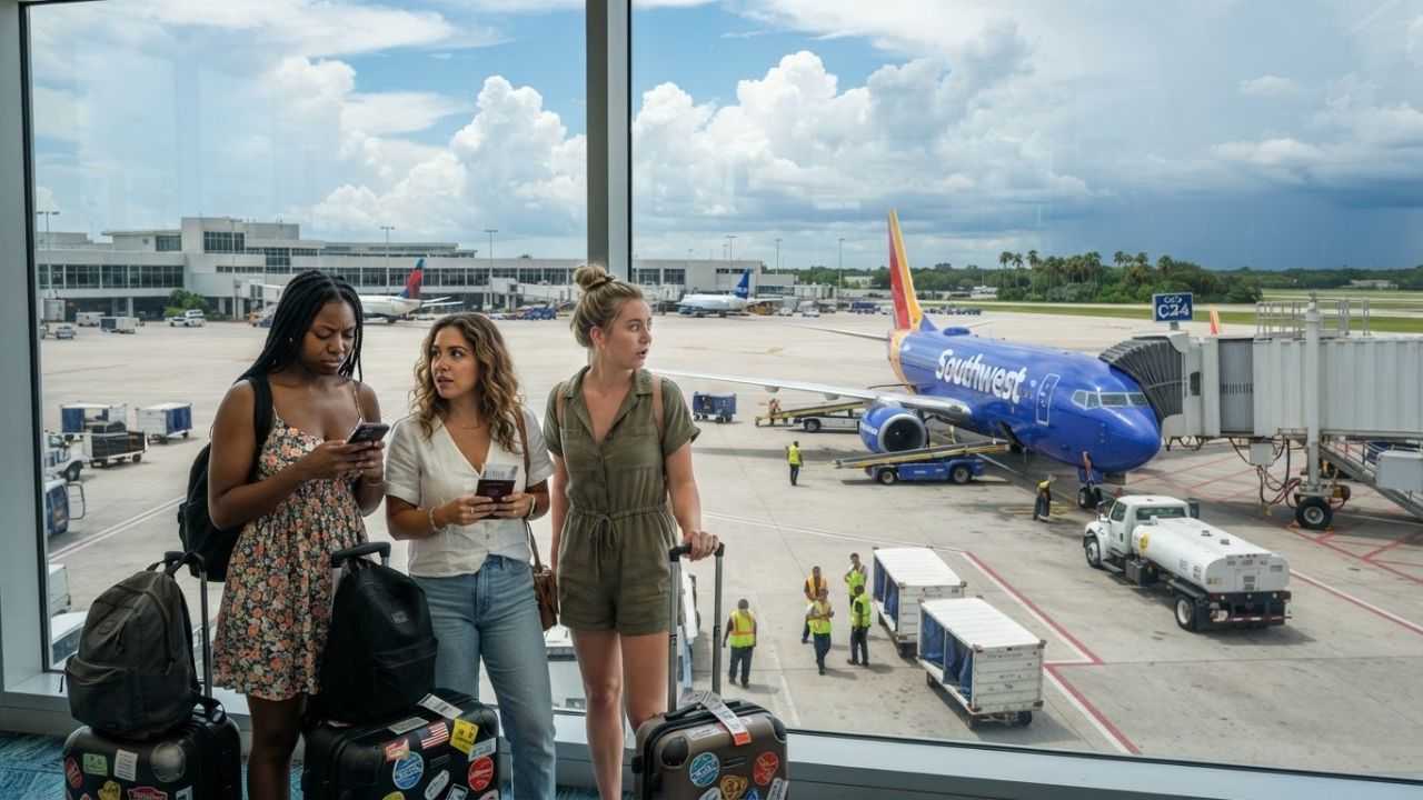 Southwest Flight SWA8509 from Fort Lauderdale to Tampa Diverts to Orlando