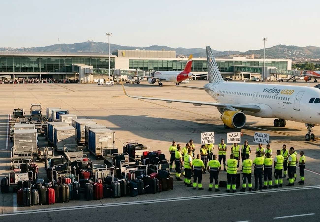Barcelona El Prat Airport Ground-Handling Strike 2026: 2 Million Passengers at Risk