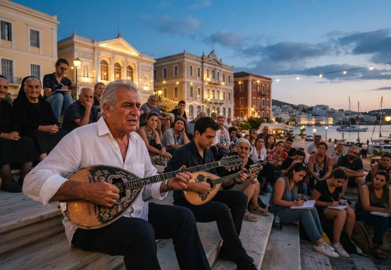 Syros Greece Hosts 10th International Rebetiko Festival Celebrating Markos Vamvakaris in August 2026