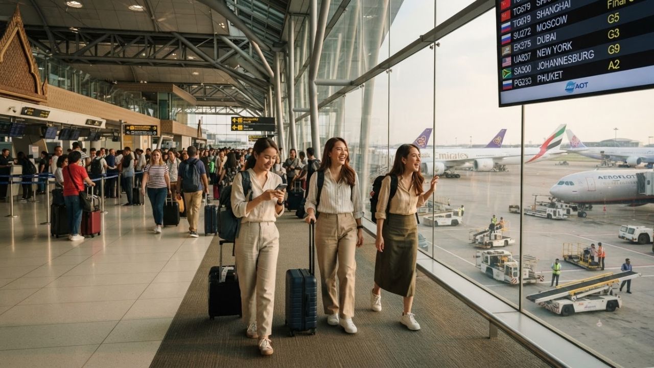 Thailand Tourism Growth Powered by AOT Record Passenger Movements