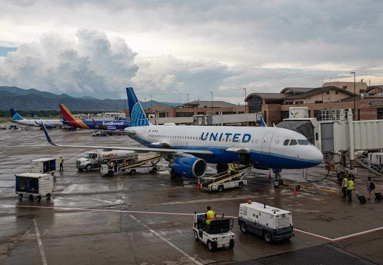 United Airlines Flight UAL400 Diverts to Colorado Springs Due to Denver Hub Congestion in 2026