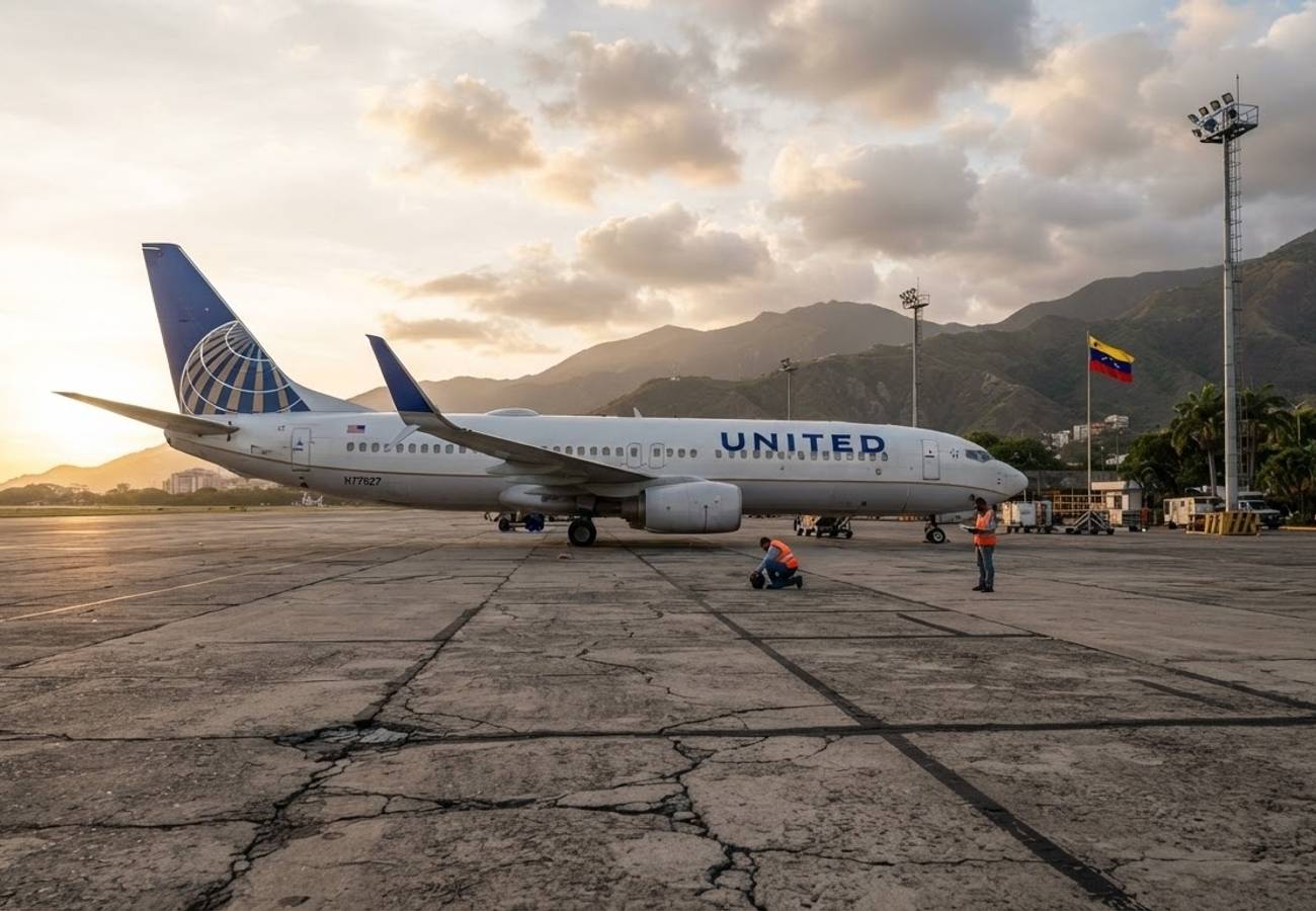 United Airlines Delays Houston to Caracas Flight Restart Following 2026 Venezuela Earthquakes