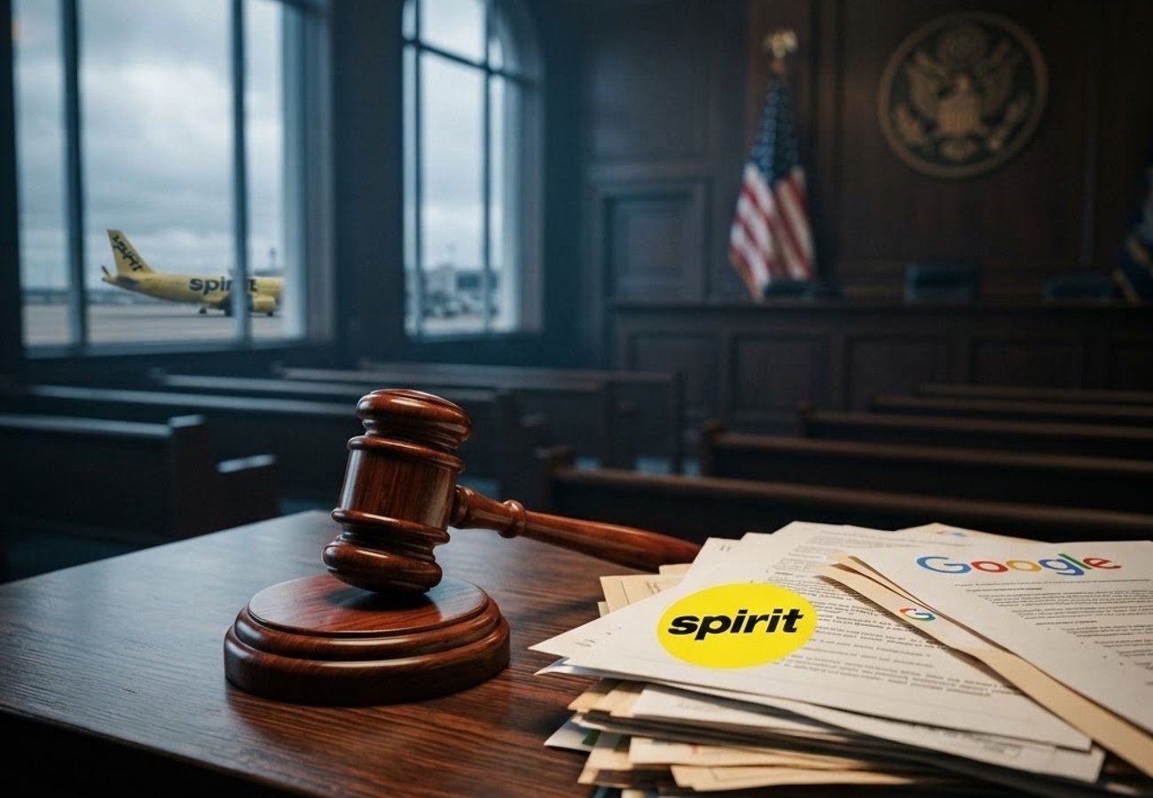 US Bankruptcy Court Delays Google's $10 Million Acquisition of Spirit Airlines Internal Data