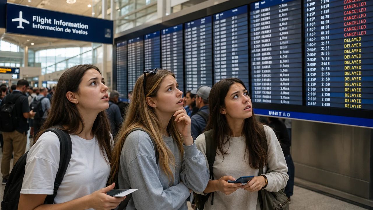 Disruption Hub: Flight Delays and Cancellations Sweep Major US Airports