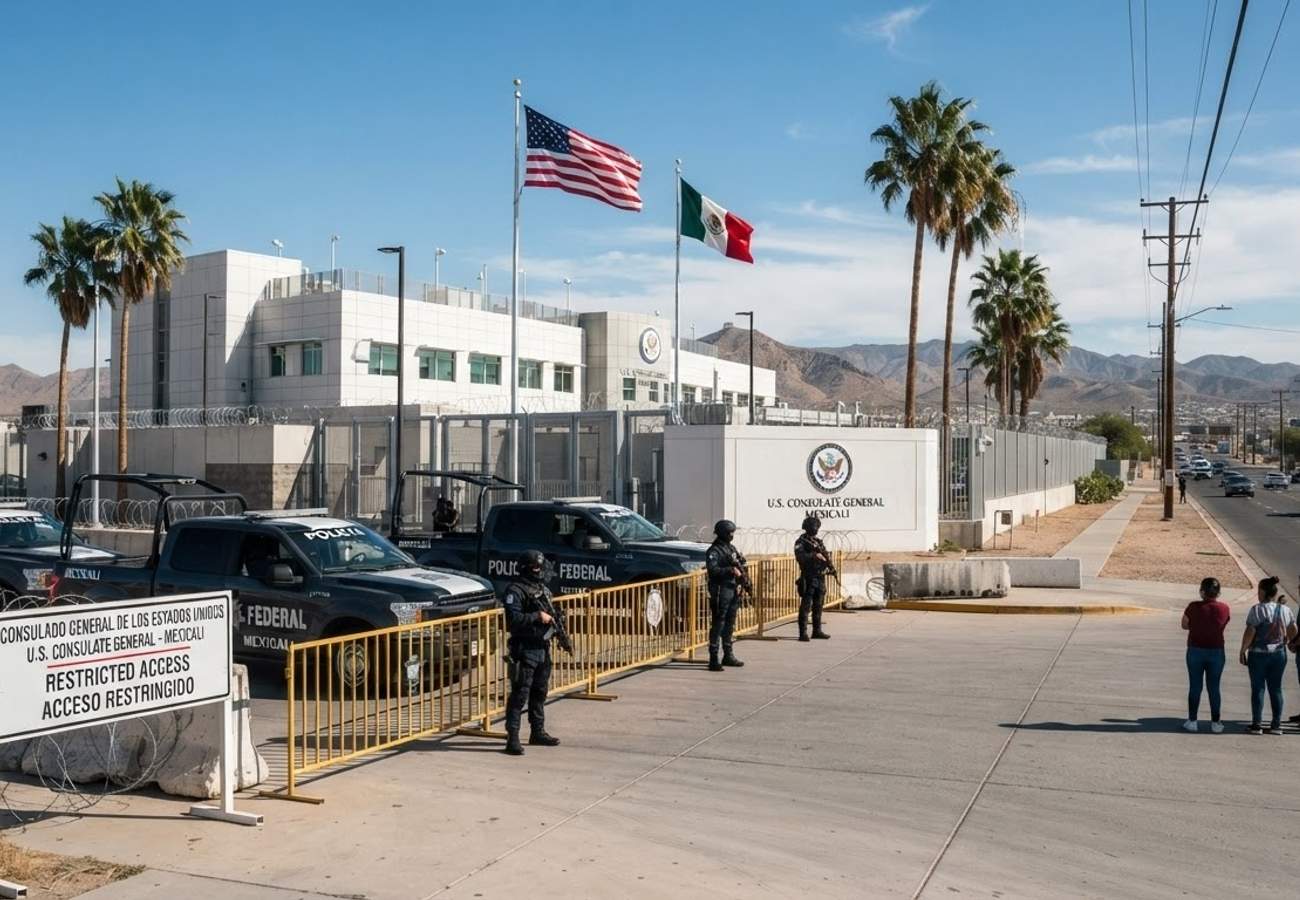 US Suspends Official Travel and Consular Activities in Mexicali Following August 25 Security Threat