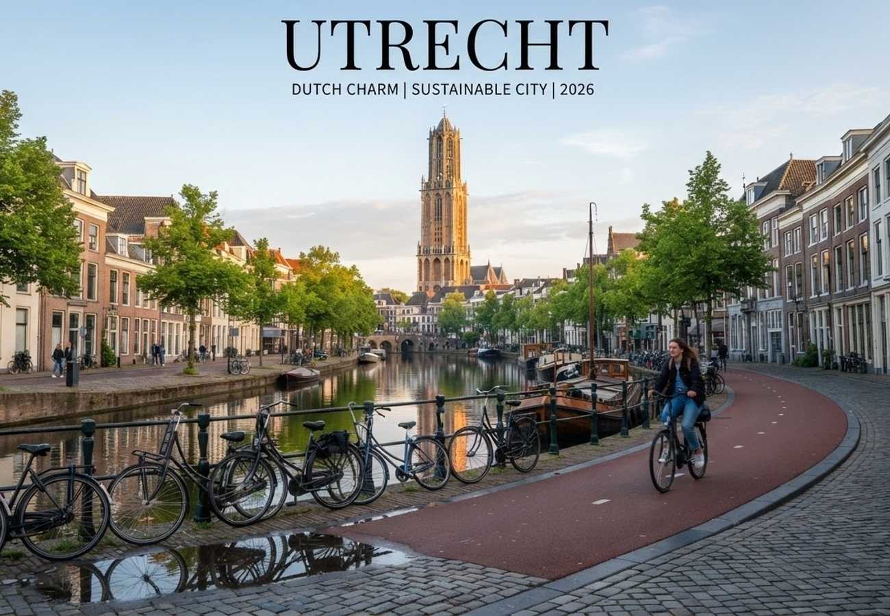 Utrecht Netherlands Becomes Europe's Top Cycling Hub with 420km of Dedicated Paths in 2026