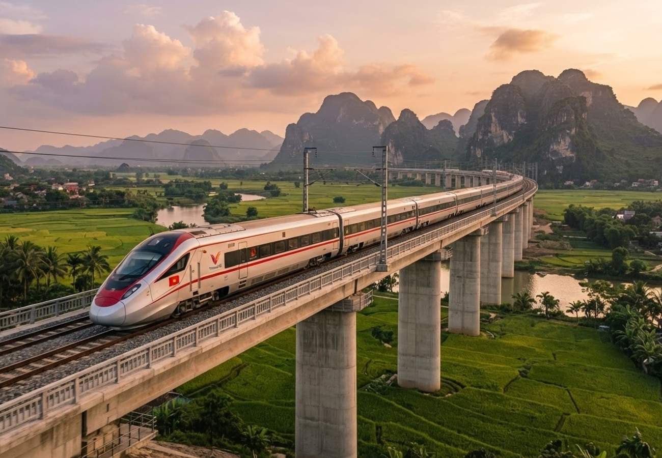 Vietnam Restructures National Rail for 1,541 km High-Speed Railway Expansion by 2035