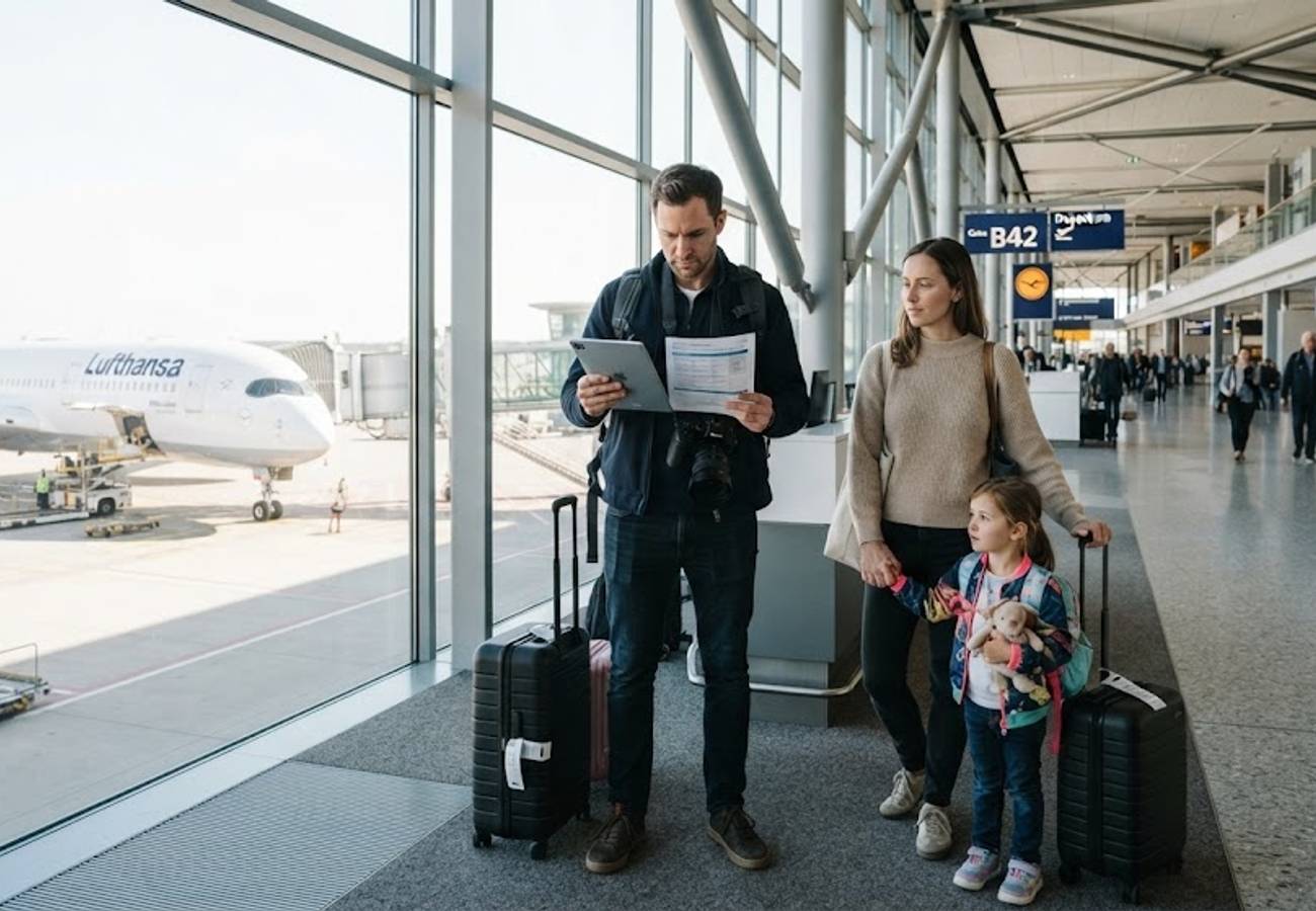 Travel insurance documentation and global travel gear