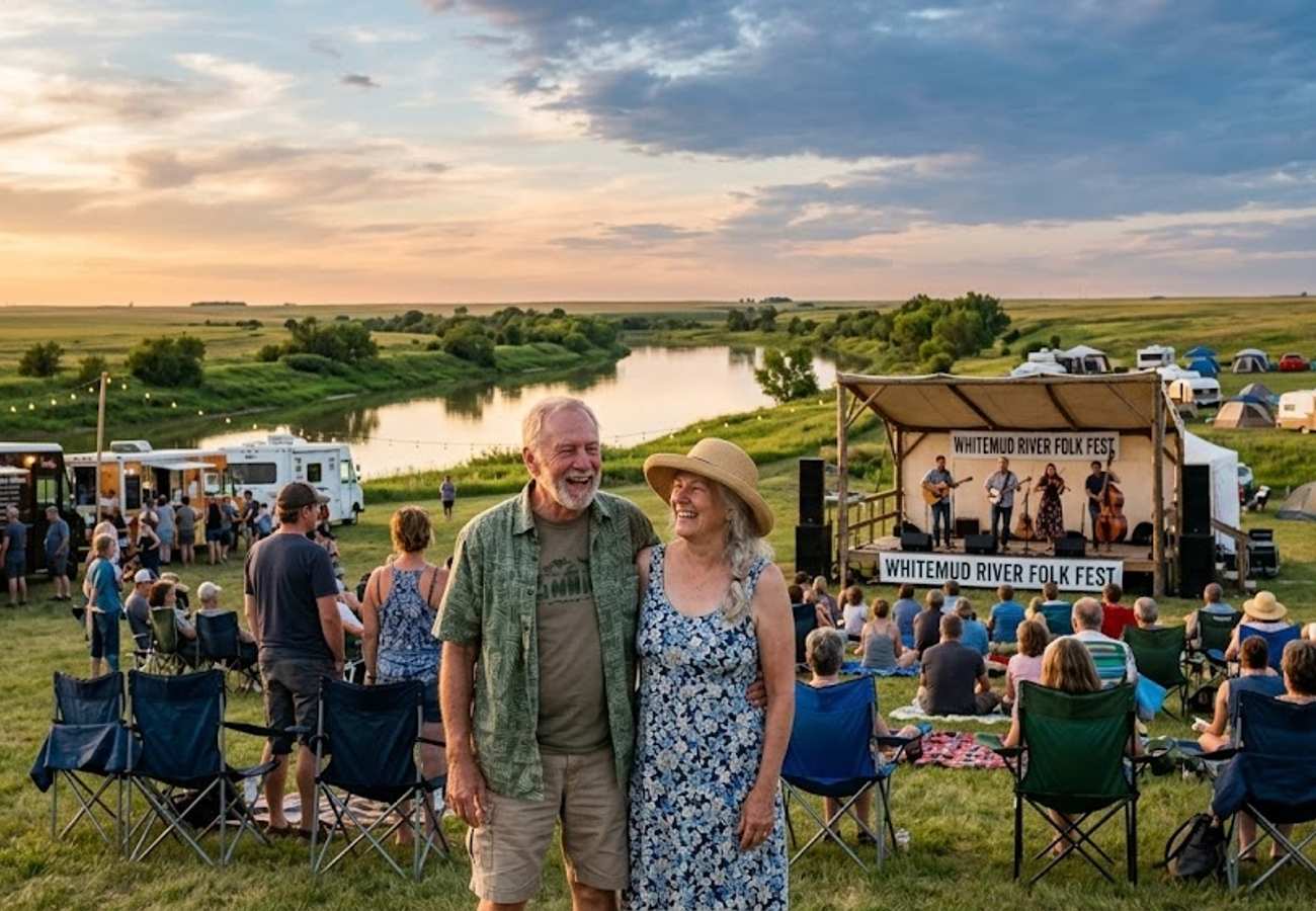 Whitemud Music Festival 2026 at Lansdowne Centennial Park in Arden, Manitoba beside the Whitemud River