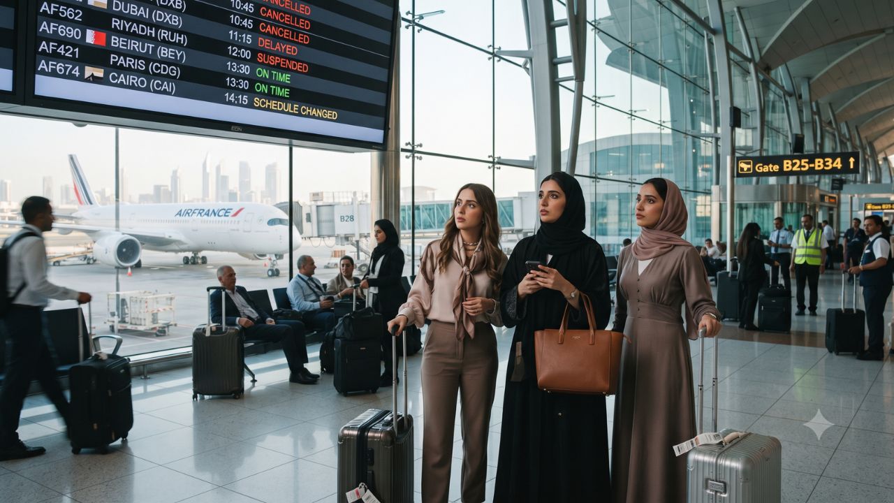 Air France Middle East Flight Suspensions Dubai Riyadh Beirut Guide 2026
