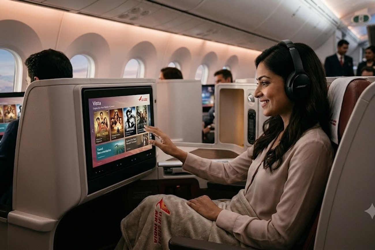 Air India Unveils Vista Digital Platform To Transform Future Inflight Entertainment Experience