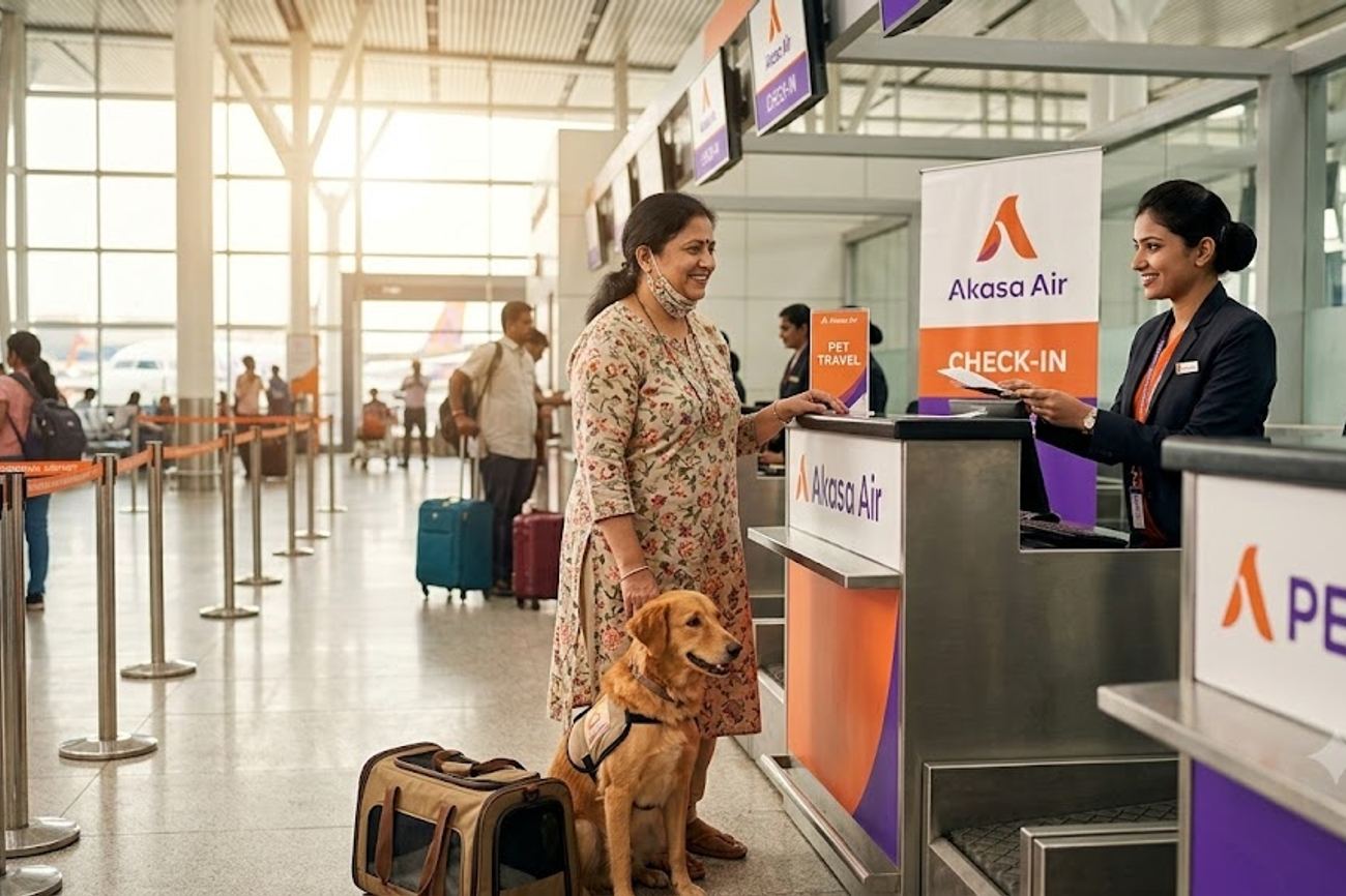 Akasa Air Sparks A New Travel Trend As Bengaluru Emerges As The Top Pet Travel Hub Across Its Growing Domestic Network