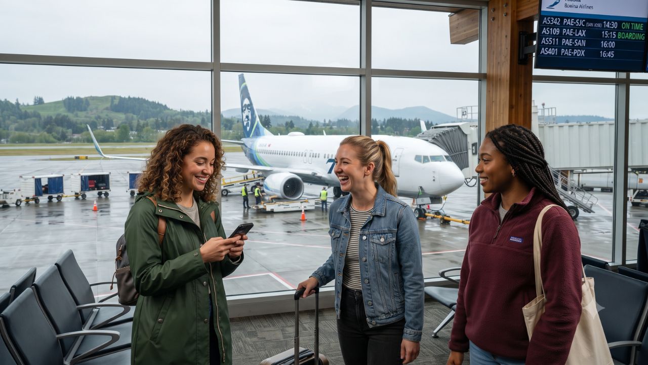 Alaska Airlines Expands Seattle Paine Field by 50% With New San Jose Nonstop and Boeing 737 Upgrades