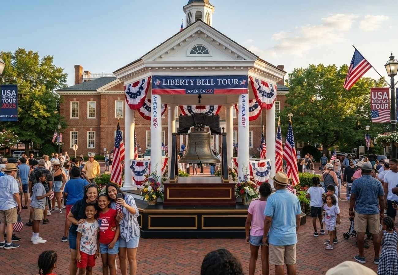 America250 Heritage Tours: Liberty Bell Replicas Spark Tourism Across 11 US States in 2026