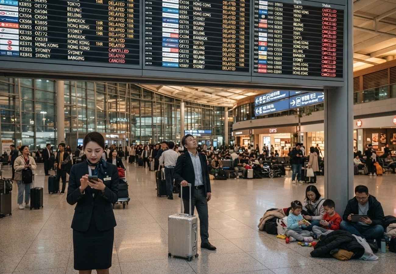 Asia Aviation Crisis 2026: 4,224 Flight Delays and 152 Cancellations Hit Tokyo, Beijing, and Jakarta