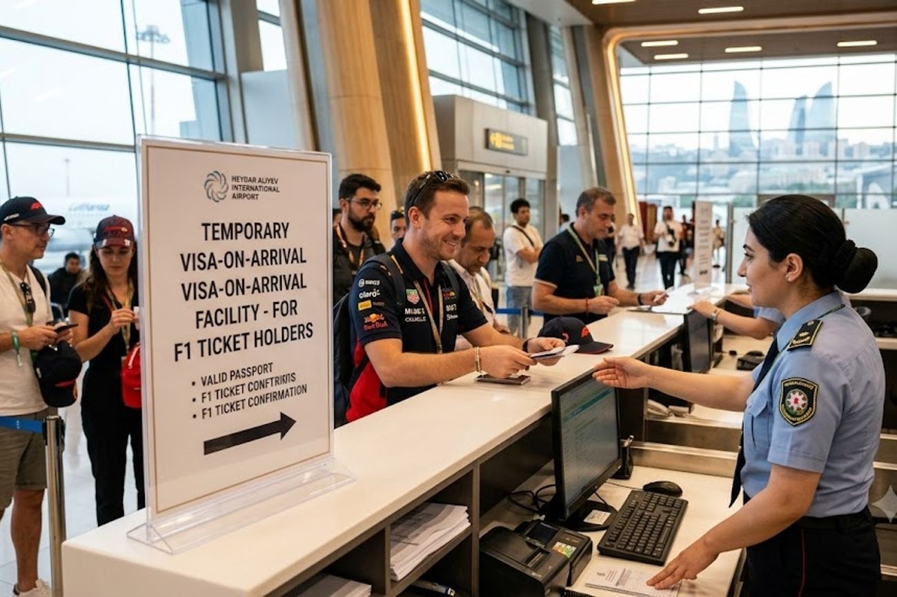 Azerbaijan Makes F1 Travel Easier With Temporary Visa-on-Arrival Facility