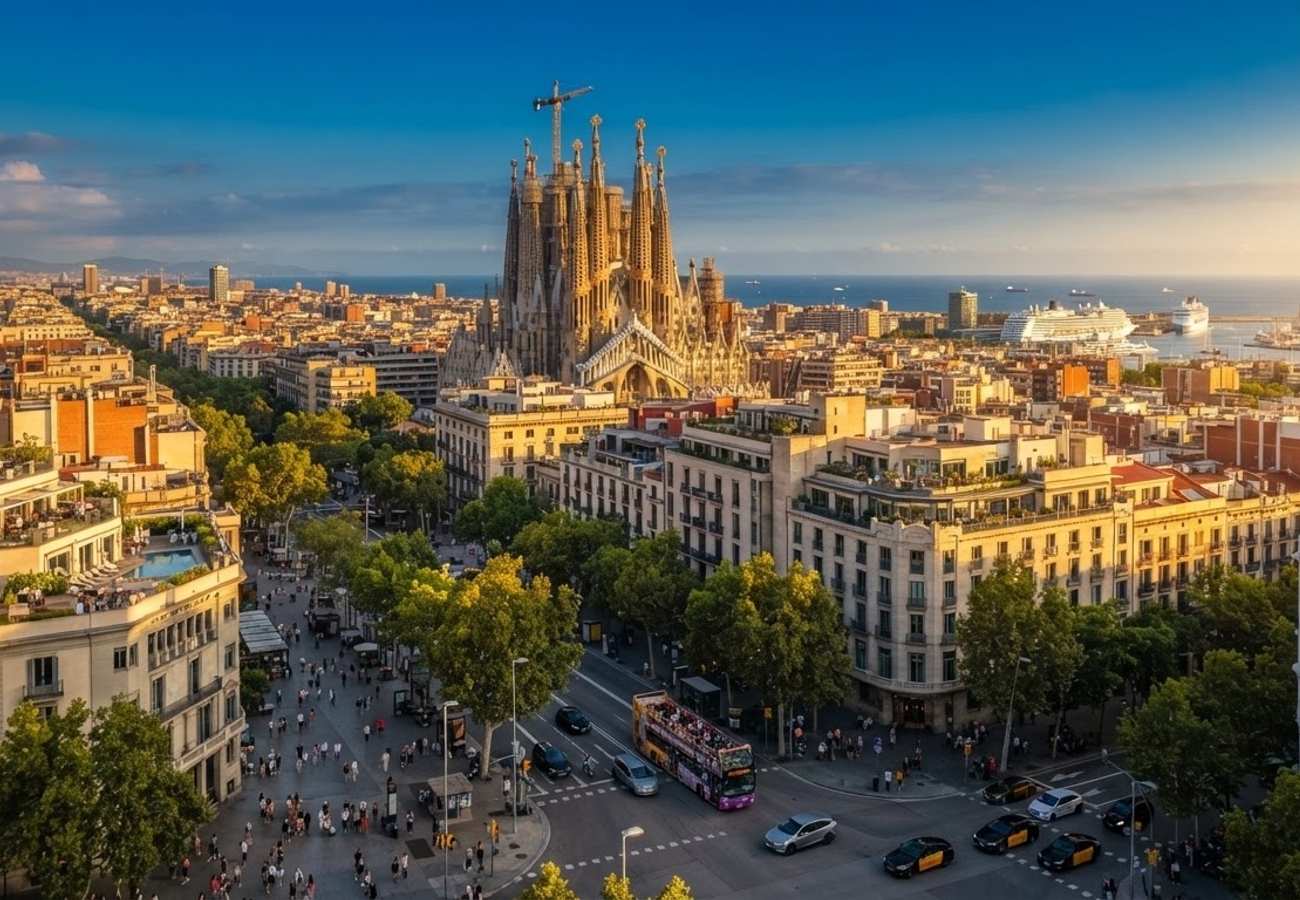 Barcelona and Madrid Lead Massive Surge in US Tourist Arrivals to Spain in 2026