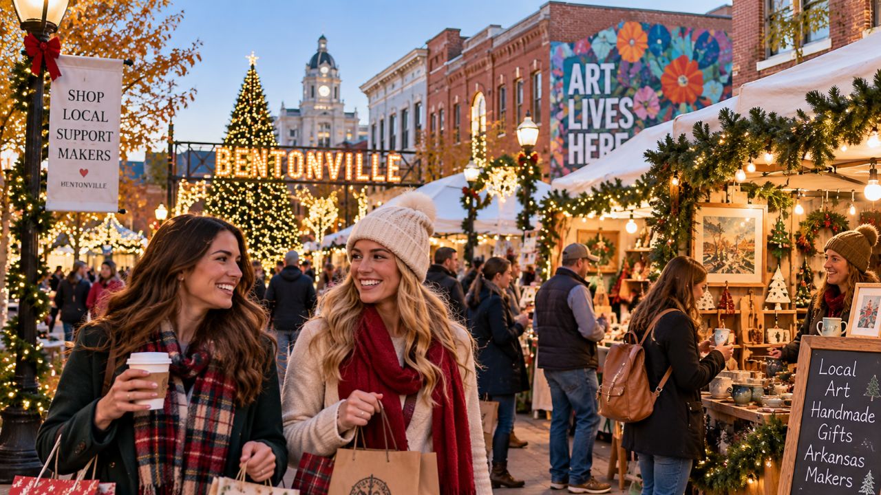 Bentonville Holiday Season 2026: Indoor Farmers Market, Crystal Bridges Art, and Arkansas Travel Guide