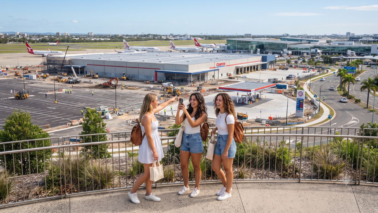 Brisbane Airport Unveils 51-Hectare Commercial District: $145M Costco Warehouse, Future BNE Transformation, and Traveler Guide