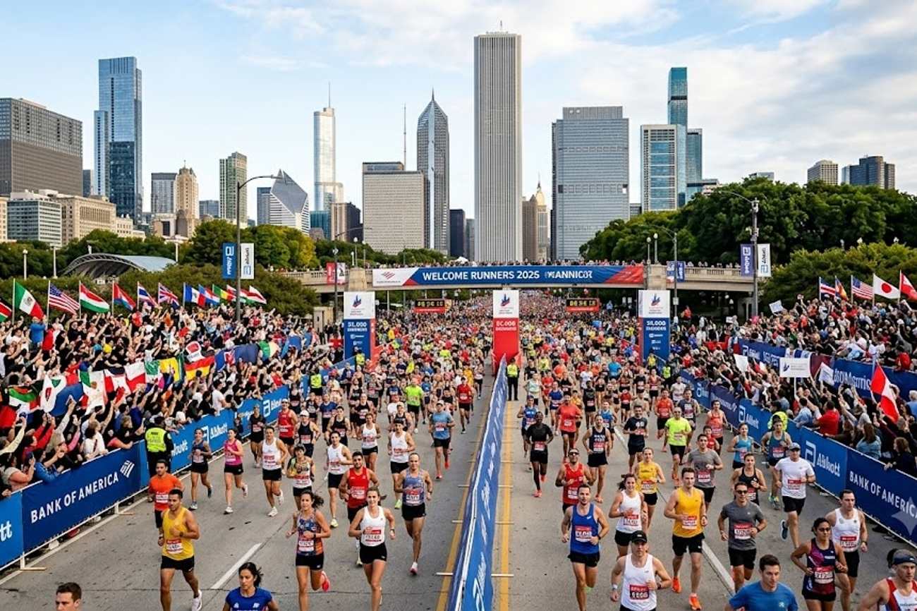 Chicago Marathon 2026 to Bring 55,000 Runners from Over 130 Countries as Global Sports Tourism Takes Over the City: All You Need to Know