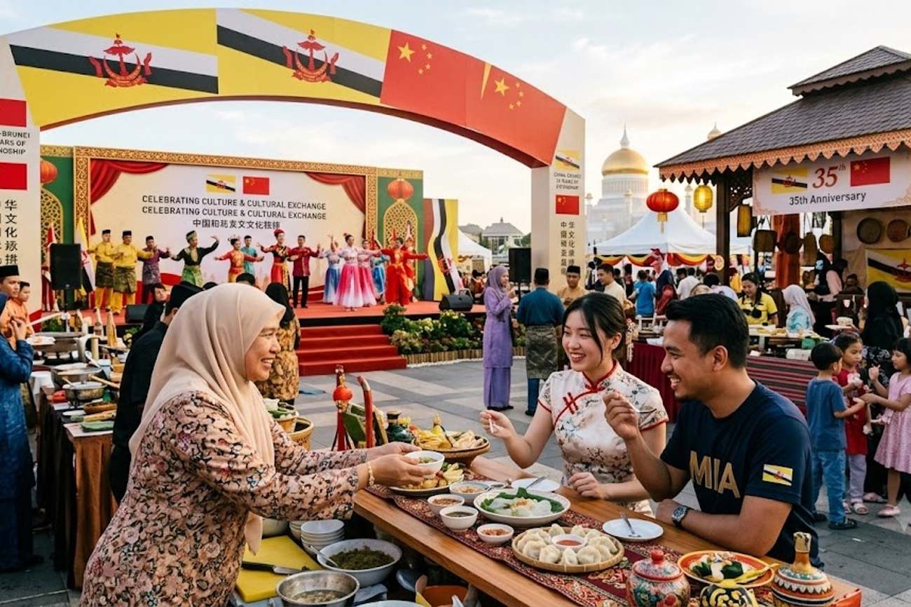 China And Brunei Celebrate 35 Years Of Friendship With Culture, Food And Historic Exchange Events