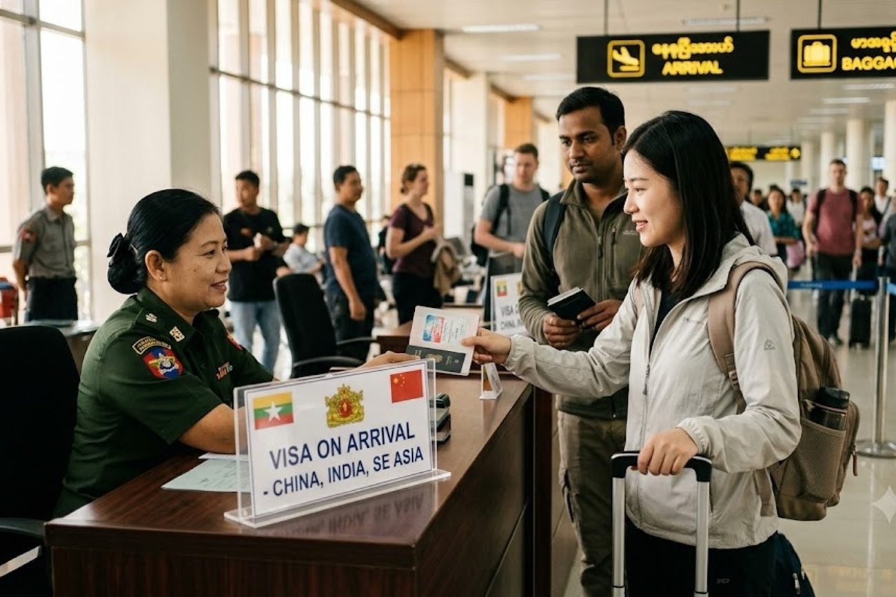China Follows India as Myanmar Extends Visa on Arrival Access to Drive Tourism Growth With Easier Entry Rules