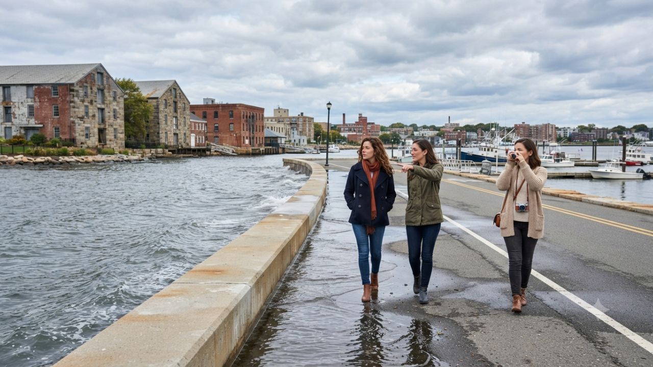 Connecticut Coastal Cities Face Sea Level Rise and Storm Surges Threatening Long Island Sound Travel Corridors by 2050