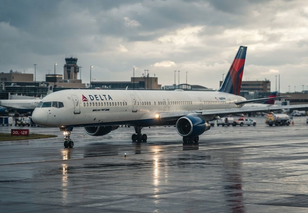 Delta Air Lines Boeing 757-300 aircraft on runway